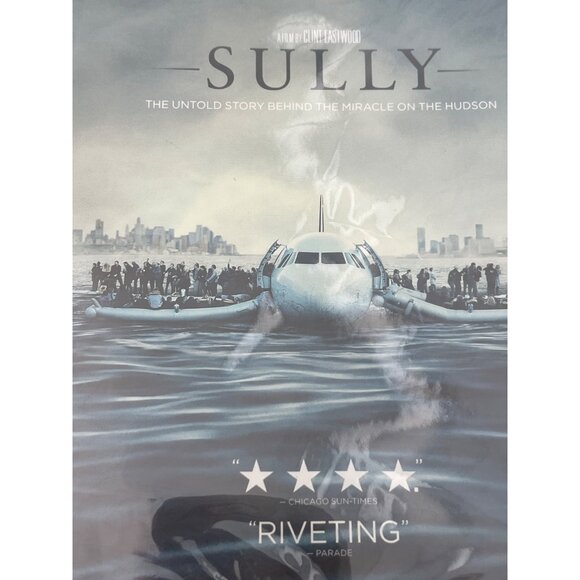 Sully DVD Starring Tom Hanks Directed By Clint Eastwood PG-13 Drama New Sealed - Picture 3 of 5